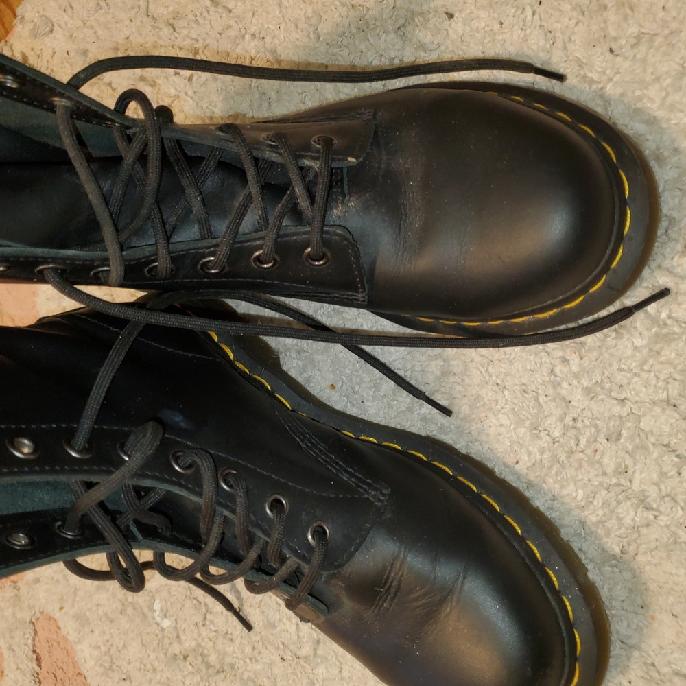 Dr. Martens Black Combat Boots